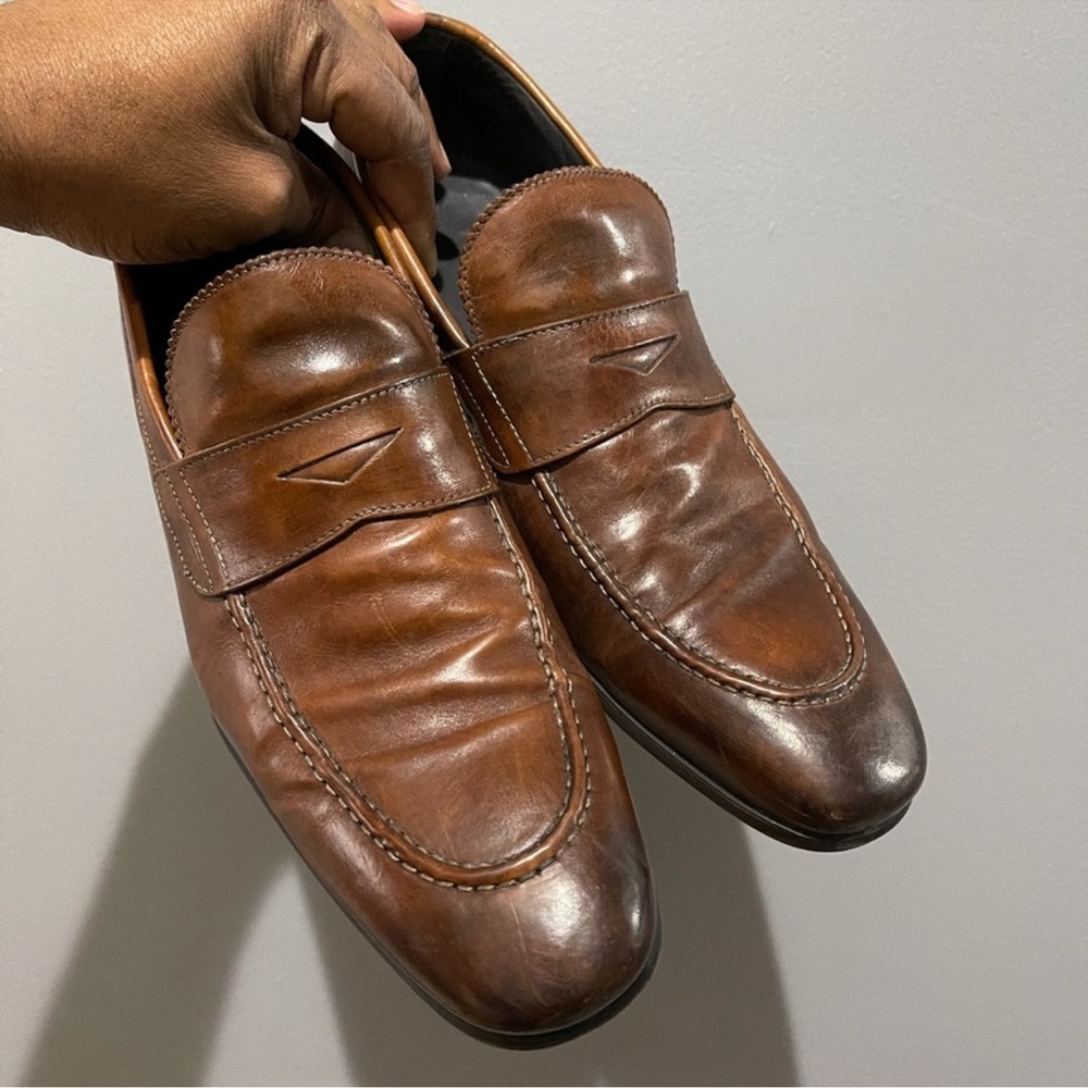 To Boot New York Hayden Penny Loafer Tan Sz 11 - Picture 5 of 11